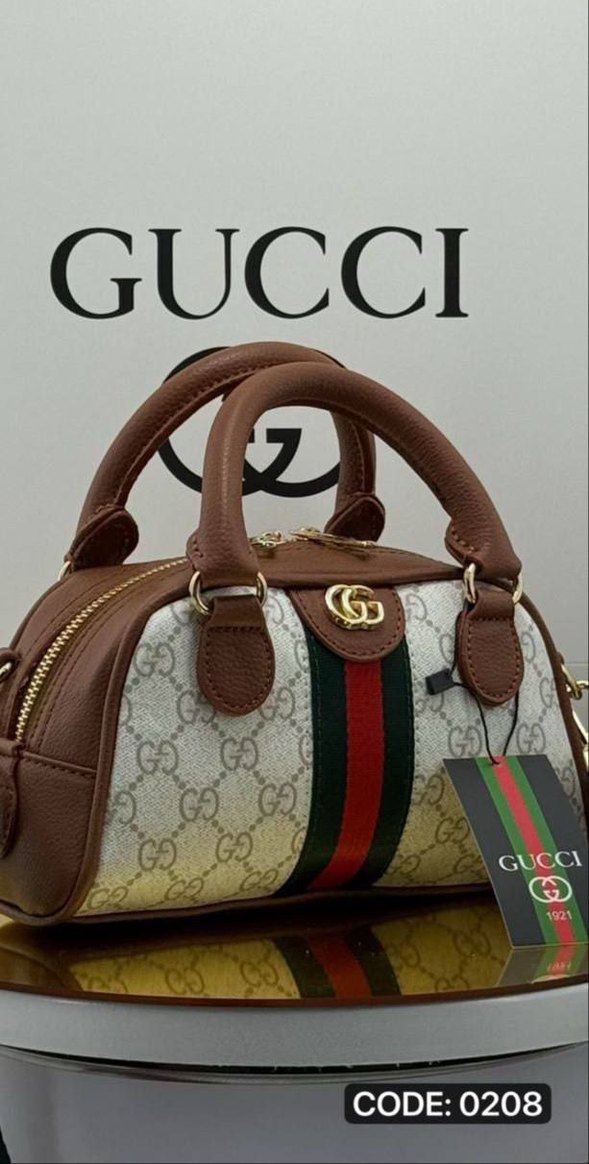 GUCCI Çok Renkli Baskılı Kadın Çanta - Görsel 4