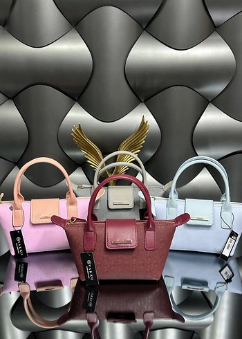 Kahverengi Baskılı Deri Tokalı Kadın Çanta - Görsel 15