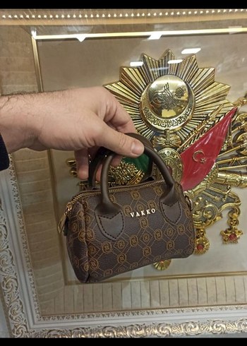 mini Vakko çanta - Görsel 7