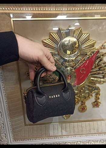 mini Vakko çanta - Görsel 8