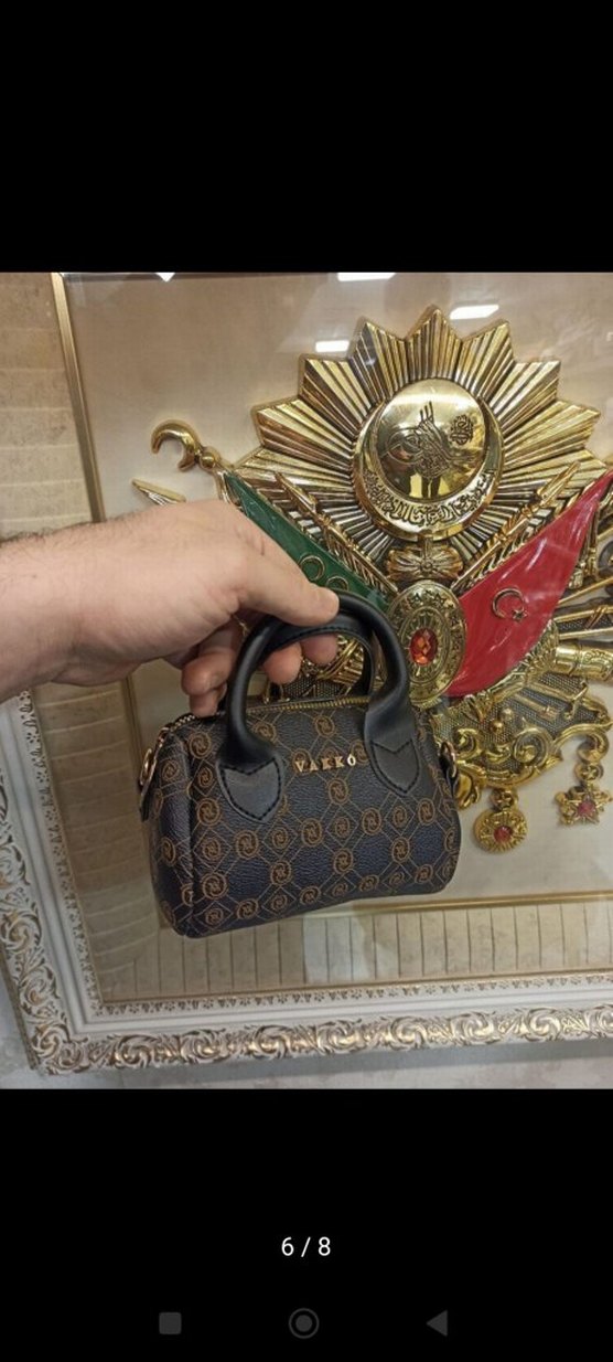 mini Vakko çanta - Görsel 2