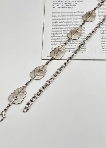 Yıldızlı Zincir Detaylı Altın Vücut Zinciri - Görsel 10