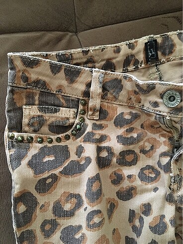 American Vintage Leopar desenli pantolon