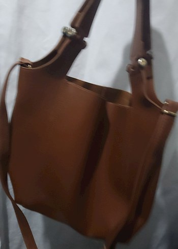 Vintage Büyük Boy Tote Çanta - Görsel 3