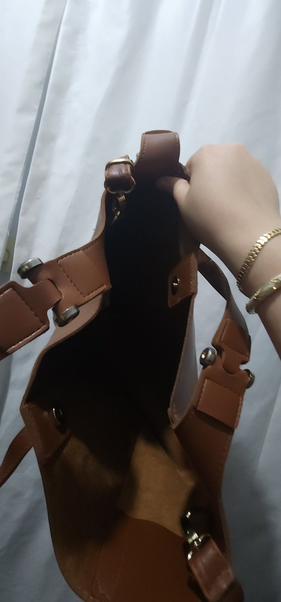 Vintage Büyük Boy Tote Çanta - Görsel 4