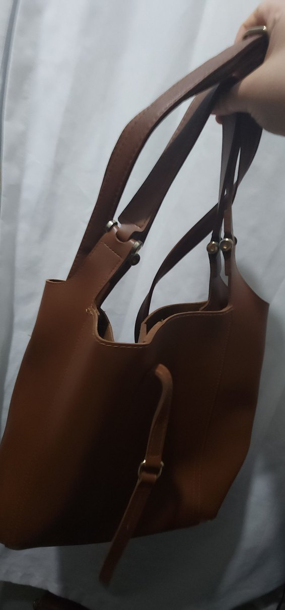 Vintage Büyük Boy Tote Çanta - Görsel 2