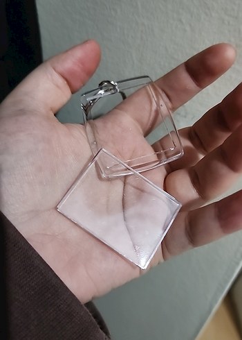 Şeffaf Fotoğraf Koyulabilen Anahtarlık - Görsel 2