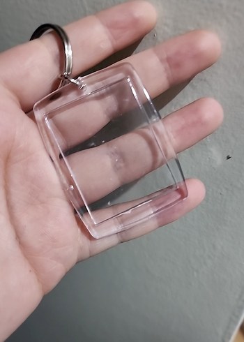 Şeffaf Fotoğraf Koyulabilen Anahtarlık - Görsel 3