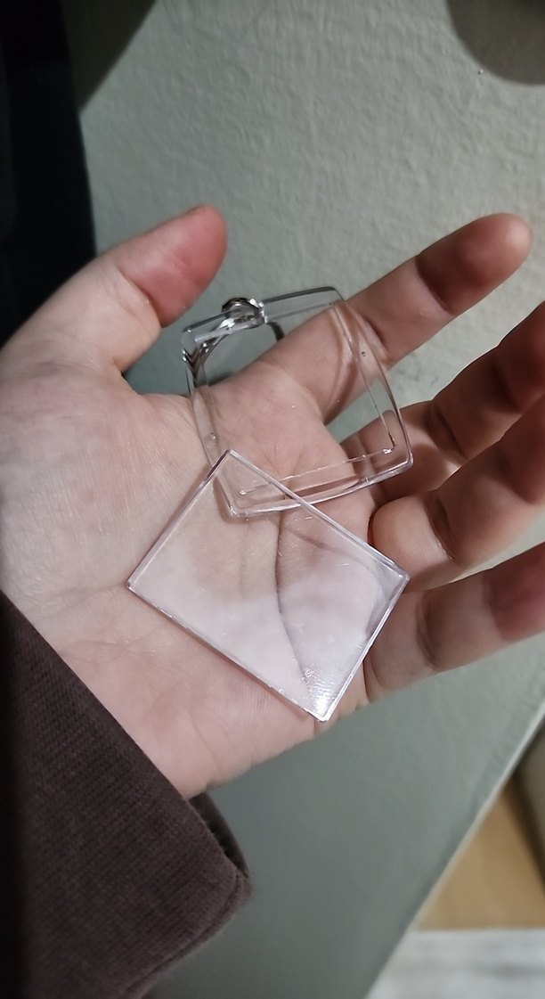 Şeffaf Fotoğraf Koyulabilen Anahtarlık - Görsel 2