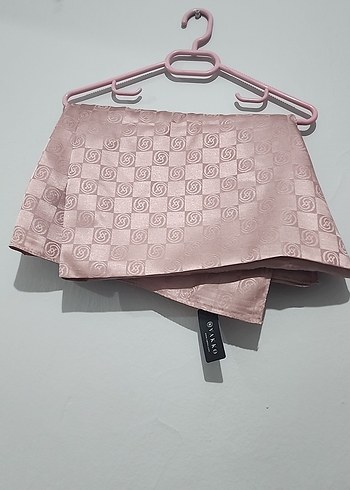 Gül Kurusu Parlak Kadın Şal-Eşarp - Görsel 2