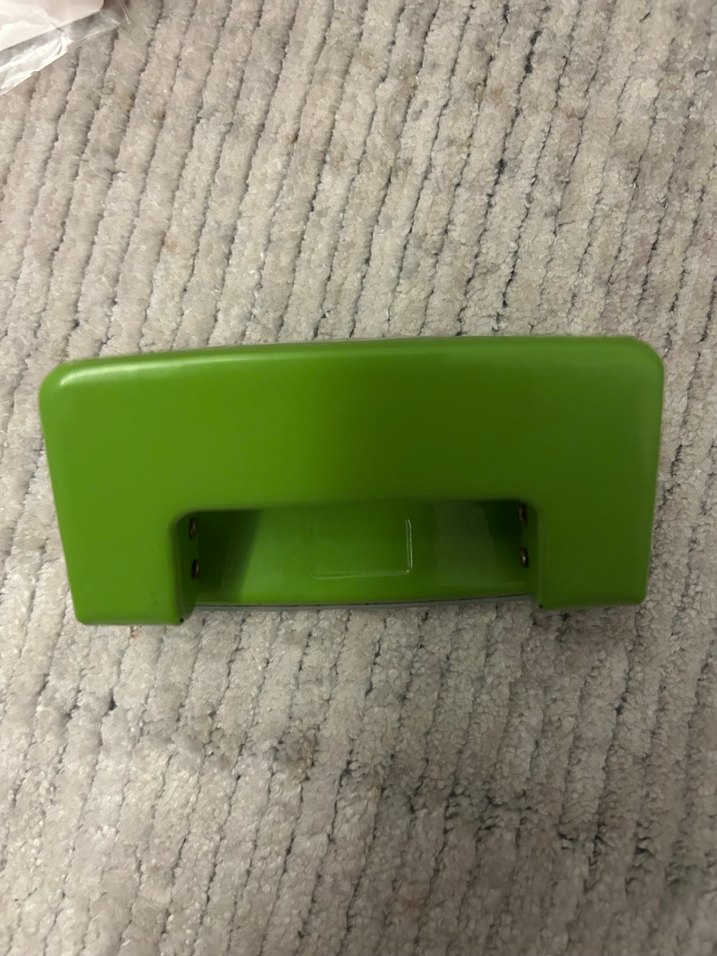 Renkli Noktalı Zımba Ve Yeşil Delgeç - Görsel 4