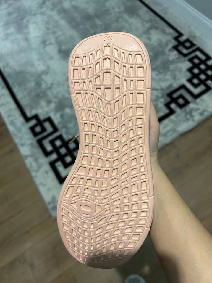 Pembe Bağcıklı Sokak Stili Spor Ayakkabı - Görsel 2