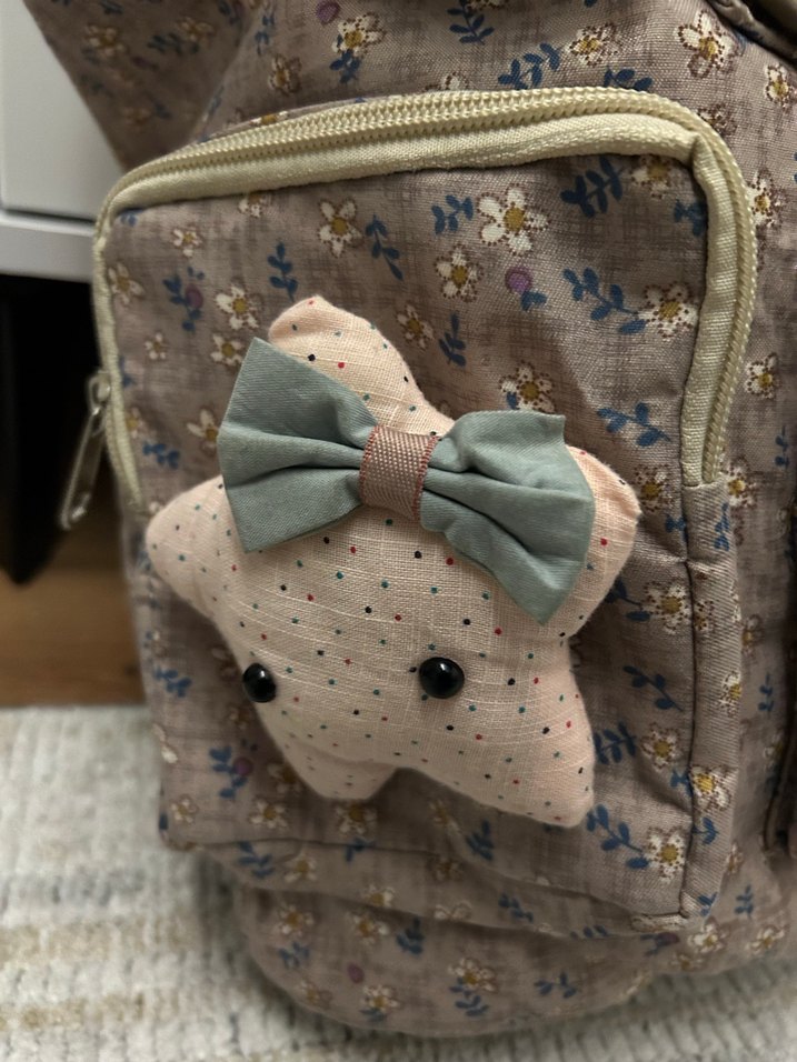 Nakışlı Bohem Kadın Sırt Çantası - Görsel 3