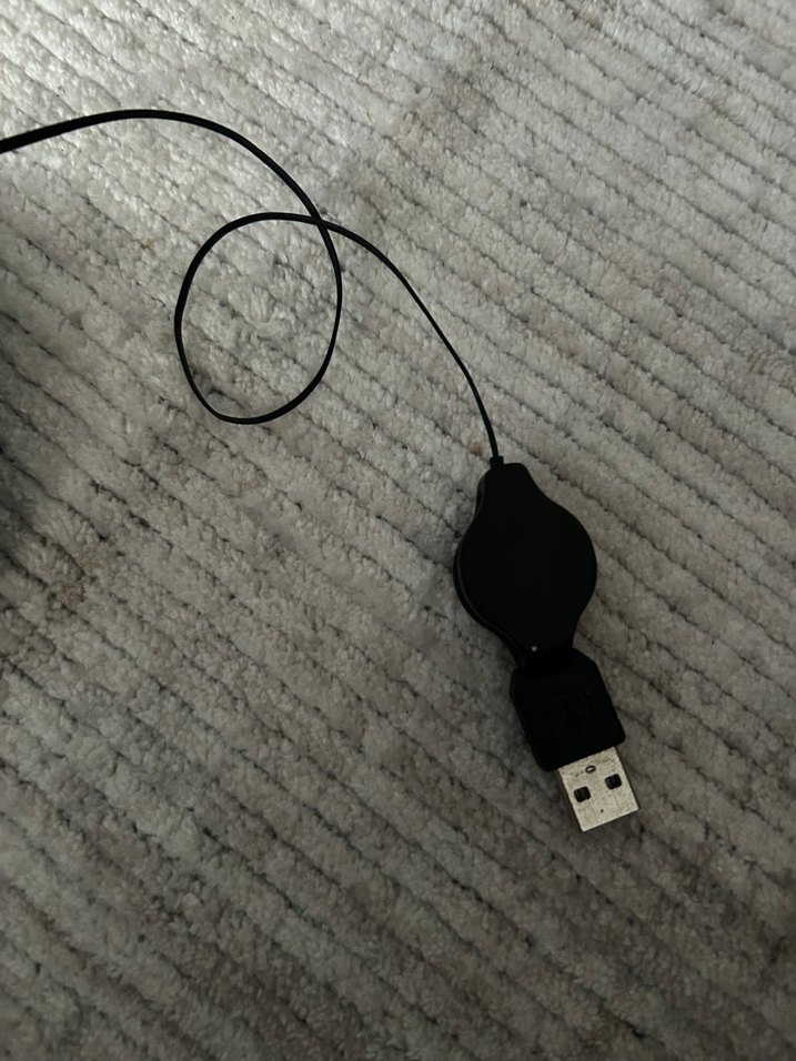 Kahverengi Desenli Kablolu Mouse - Görsel 2