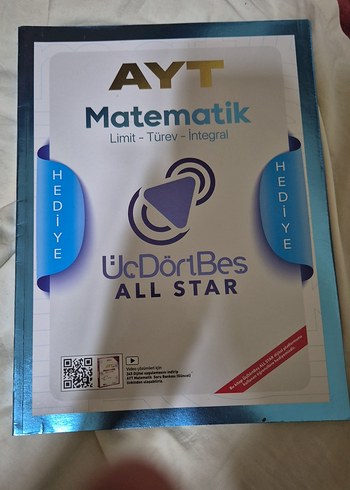 3 4 5 ayt matematik Limit türev integral kısmı soru bankasi
