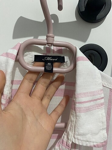 xs Beden Mavi jean gömlek