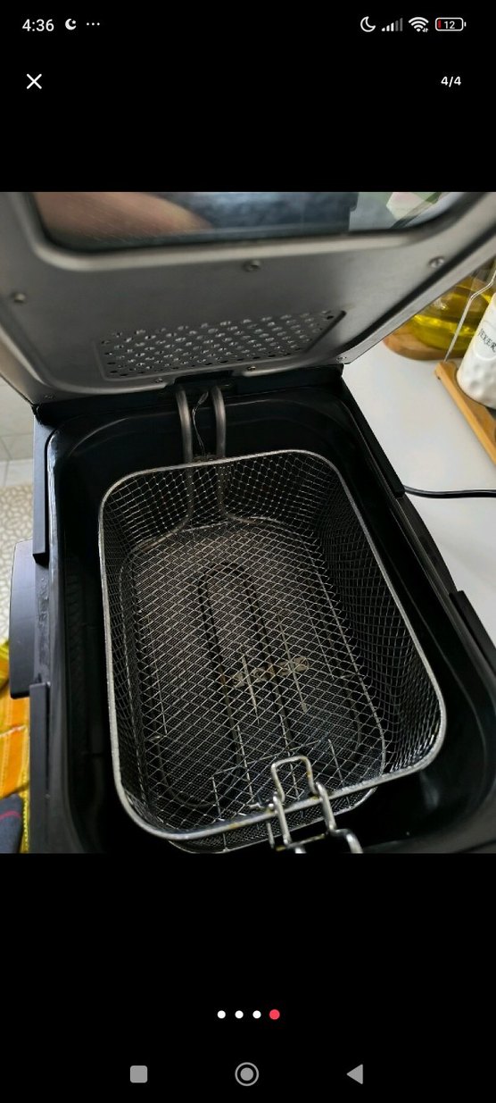 Karaca Siyah Elektrikli Izgara ve inox Fritöz - Görsel 3