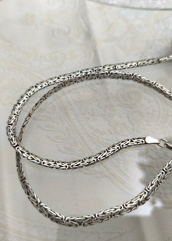 kral gümüş kolye - Görsel 3