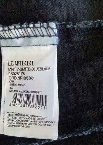 Düğmeli Lacivert Denim Erkek Ceket - Görsel 4
