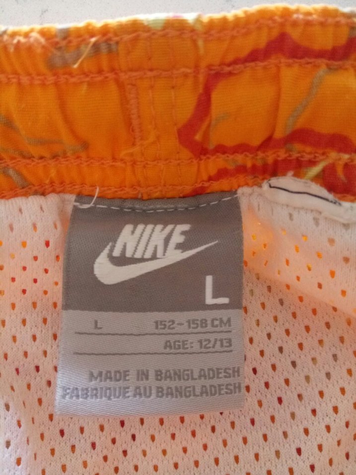 Turuncu Düğmeli Erkek Mini Şort - Görsel 4