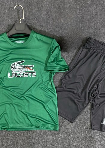 Lacoste Yeşil Erkek Tişört, Rahat Kesim