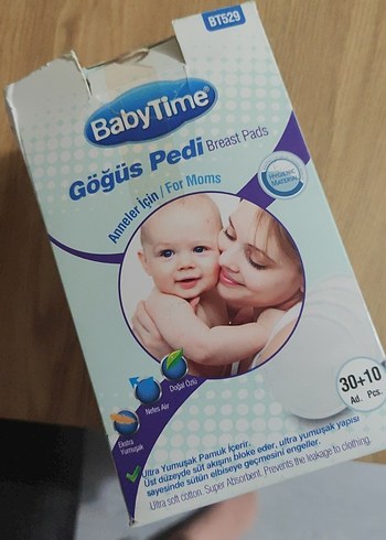 BabyTime Göğüs Pedi 30 adet - Görsel 2