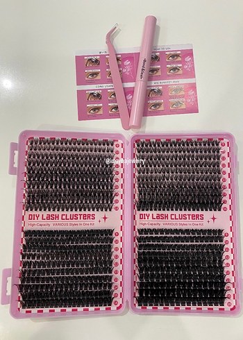 Takma kirpik seti 800'lü - Görsel 2