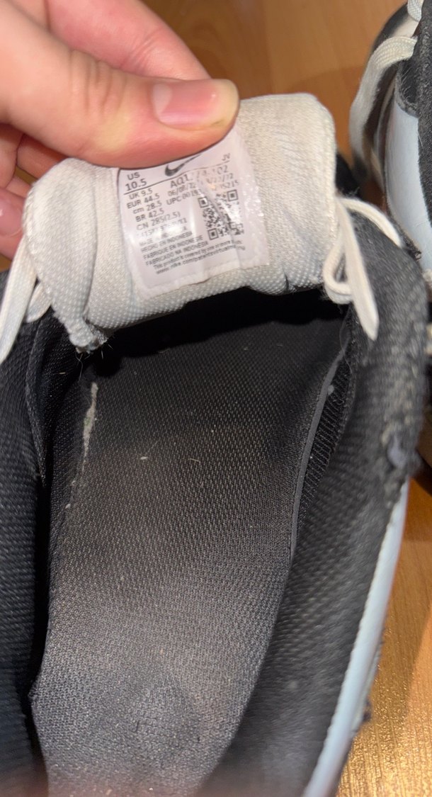 Nike Siyah Beyaz dunk - Görsel 5