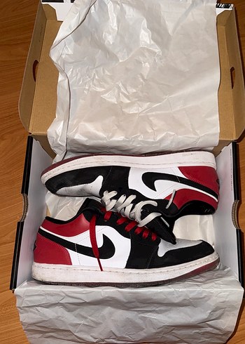 Air jordan 1 black toe - Görsel 7