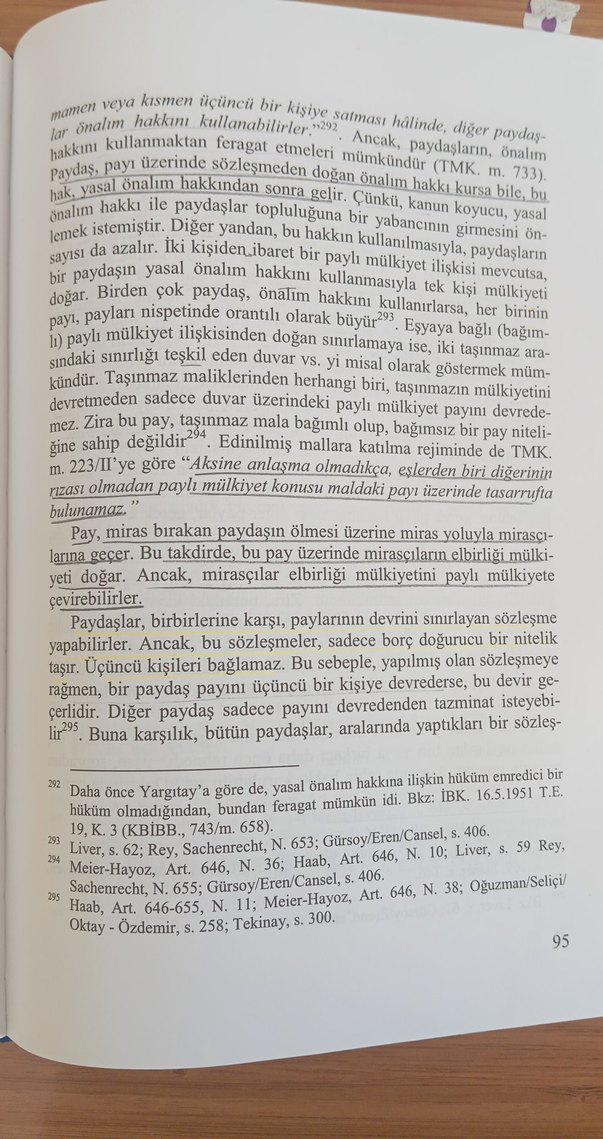 Mülkiyet Hukuku - Prof. Dr. Fikret Eren - Görsel 2