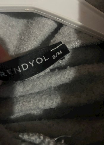 Gri Kadın kısa Sweat - Görsel 2