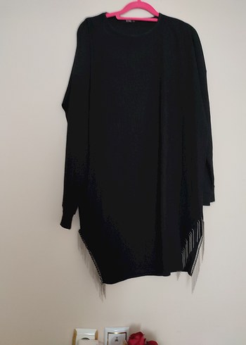 metal püsküllü tunik - Görsel 2