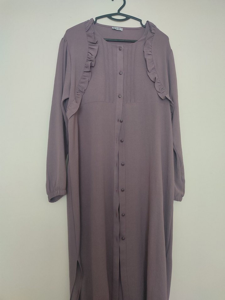 Diger Kadın Uzun Kollu Fırfırlı Tunik - Görsel 3