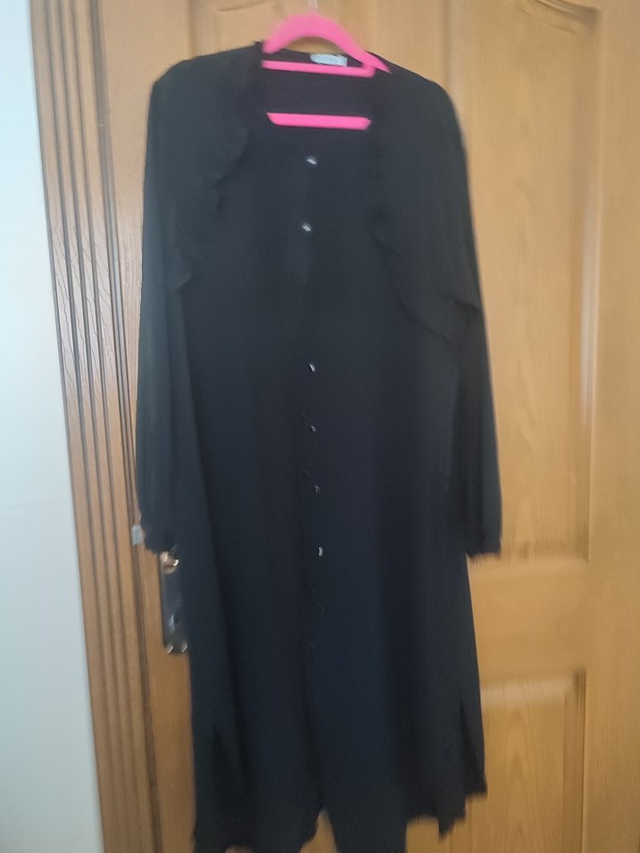 Diger Siyah Uzun Kadın Tunik - Görsel 3