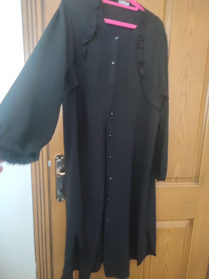 Diger Siyah Uzun Kadın Tunik - Görsel 4