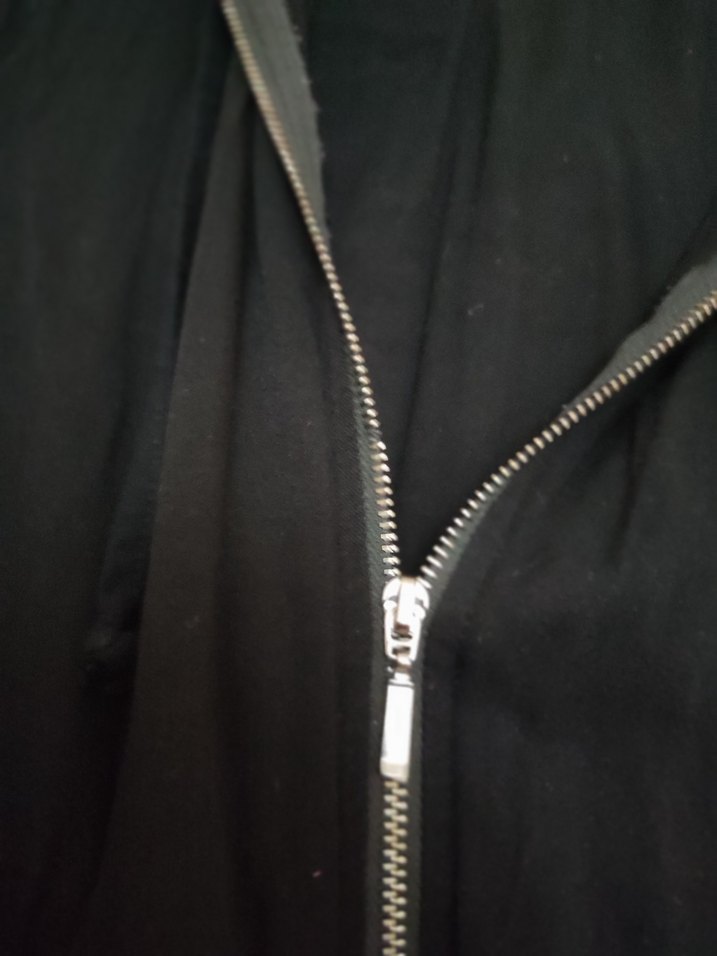 Siyah Uzun Fermuarlı giy çık kap - Görsel 5