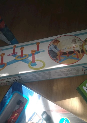 Beyaz Mini Hedefli Çocuk Oyun Seti 8 ayrı oyun - Görsel 7