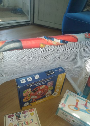 Beyaz Mini Hedefli Çocuk Oyun Seti 8 ayrı oyun - Görsel 8