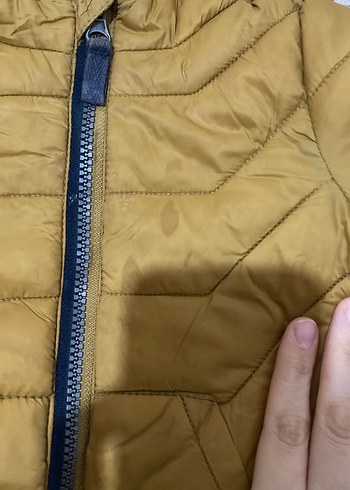 Kahverengi Kapüşonlu Erkek Çocuk Mont - Görsel 2