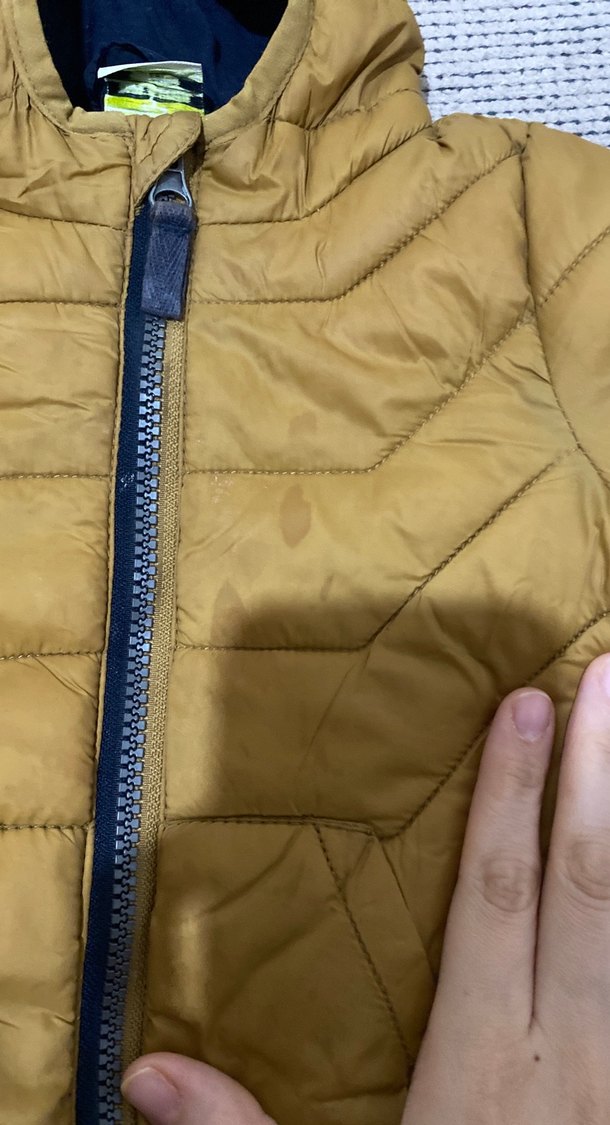 Kahverengi Kapüşonlu Erkek Çocuk Mont - Görsel 2