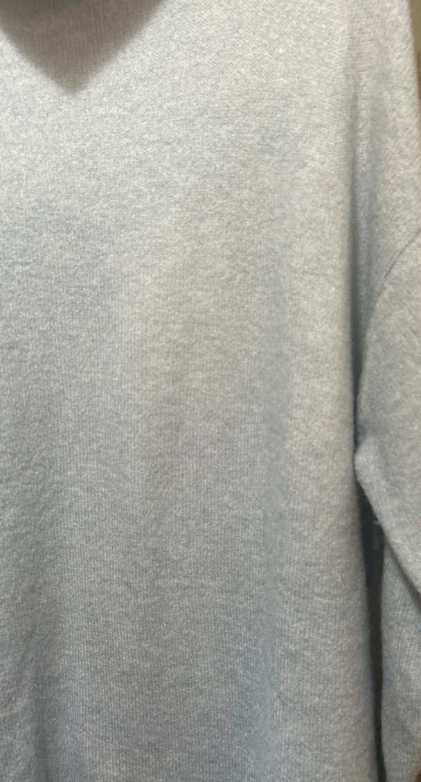 Mavi Yumuşak Dokulu Kadın Yünlü Uzun Kollu Kazak - Görsel 5