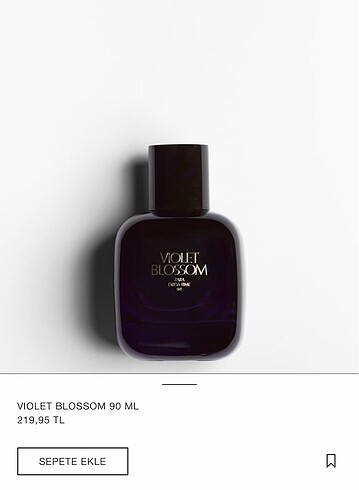 Zara parfüm violet blossom