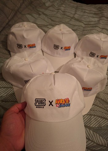 New Era Pubg Mobile X Naruto Beyaz Kapusonlu Sapka
