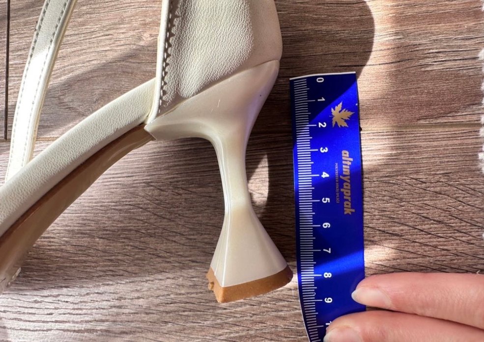 Beyaz nıkah ayakkabı - Görsel 3