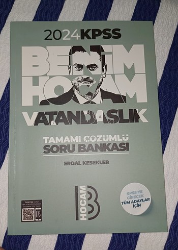 2024 KPSS Benim Hocam Vatandaşlık Soru Bankası