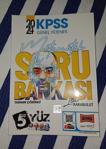 2024 KPSS Matematik Soru Bankası Tamamı Çözümlü