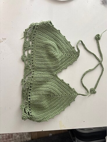 Diğer Örgü crop/bikini üstü