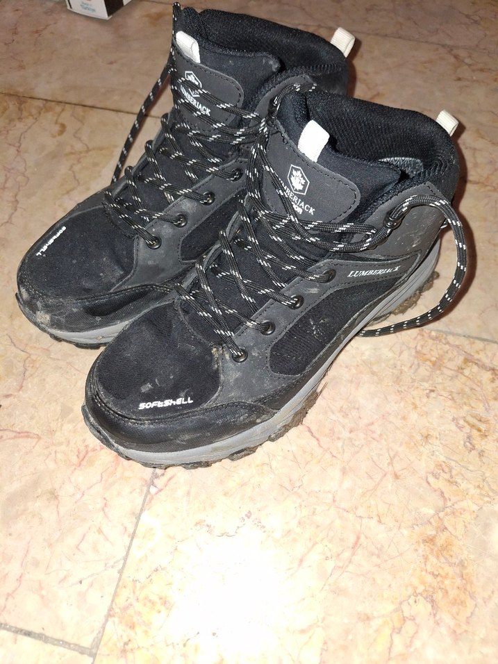 Siyah Bağcıklı Erkek Outdoor Bot - Görsel 2