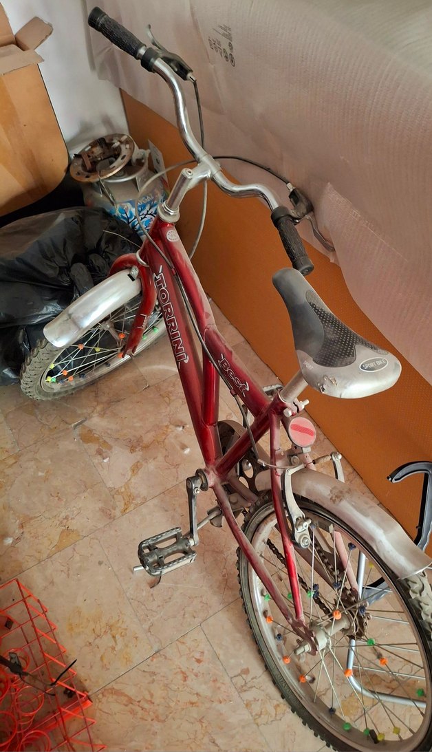 Kırmızı Üç Tekerlekli Bisiklet - Görsel 2