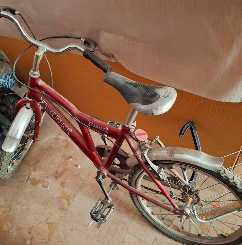 Kırmızı Üç Tekerlekli Bisiklet - Görsel 3